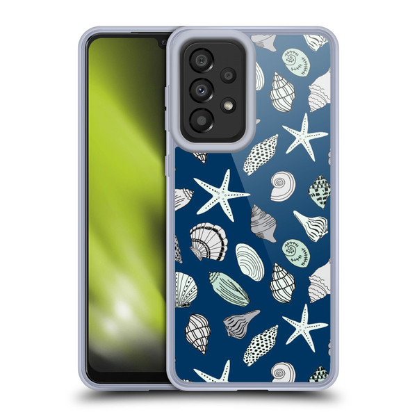 Andrea Lauren Design Sea Animals Shells Soft Gel Case for Samsung Galaxy A33 5G (2022)