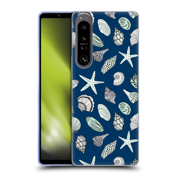 Andrea Lauren Design Sea Animals Shells Soft Gel Case for Sony Xperia 1 IV
