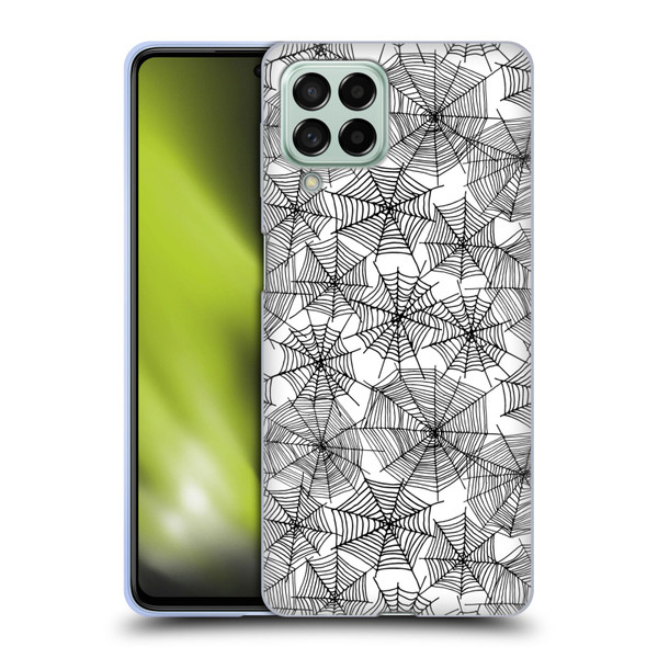 Andrea Lauren Design Assorted Spider Webs Soft Gel Case for Samsung Galaxy M53 (2022)