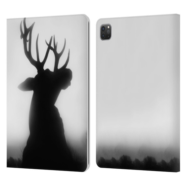 Dorit Fuhg Forest Deer Leather Book Wallet Case Cover For Apple iPad Pro 11 2020 / 2021 / 2022