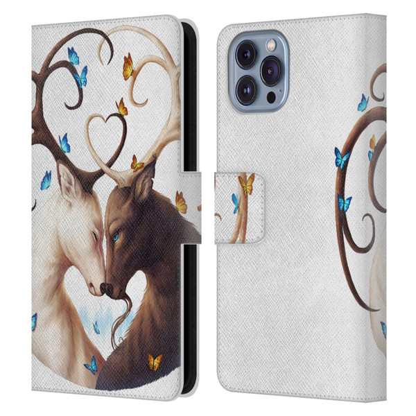 Jonas "JoJoesArt" Jödicke Wildlife Circle Of Life Leather Book Wallet Case Cover For Apple iPhone 14