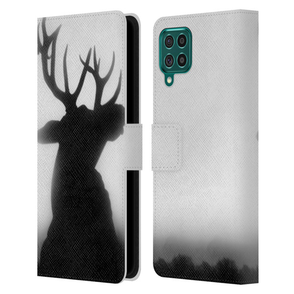 Dorit Fuhg Forest Deer Leather Book Wallet Case Cover For Samsung Galaxy F62 (2021)