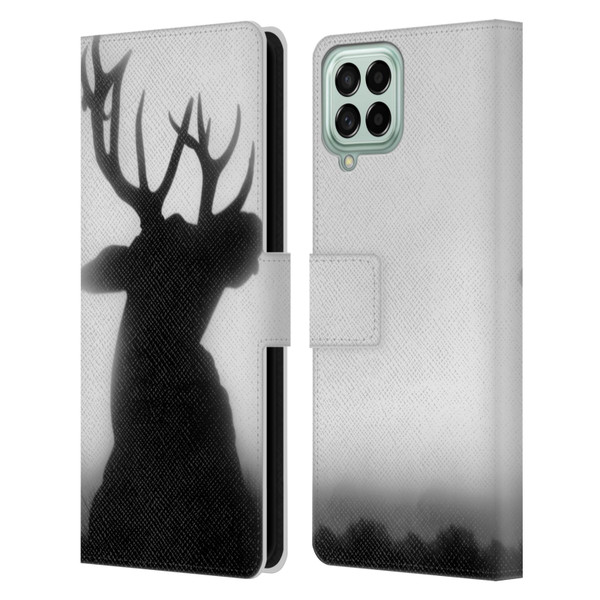 Dorit Fuhg Forest Deer Leather Book Wallet Case Cover For Samsung Galaxy M53 (2022)