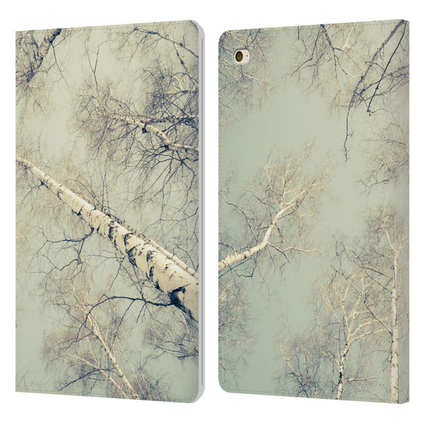Dorit Fuhg Nature Birch Trees Leather Book Wallet Case Cover For Apple iPad mini 4