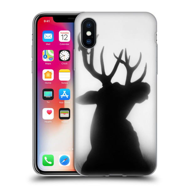 Dorit Fuhg Forest Deer Soft Gel Case for Apple iPhone X / iPhone XS