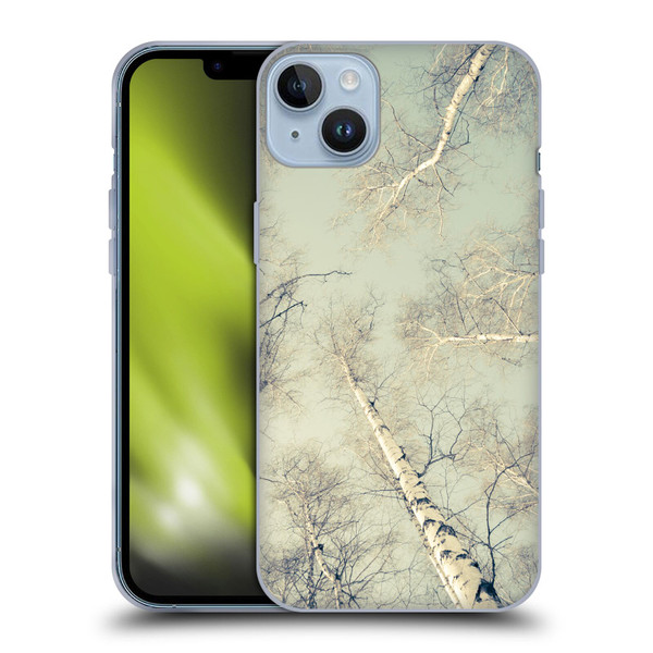 Dorit Fuhg Nature Birch Trees Soft Gel Case for Apple iPhone 14 Plus
