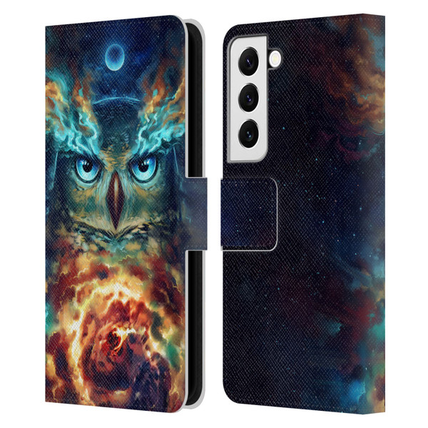 Jonas "JoJoesArt" Jödicke Wildlife 2 Aurowla Leather Book Wallet Case Cover For Samsung Galaxy S22 5G