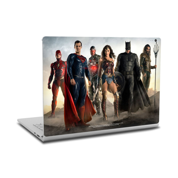 Zack Snyder's Justice League Snyder Cut Character Art Group Colored Vinyl Sticker Skin Decal Cover for Microsoft Surface Book 2