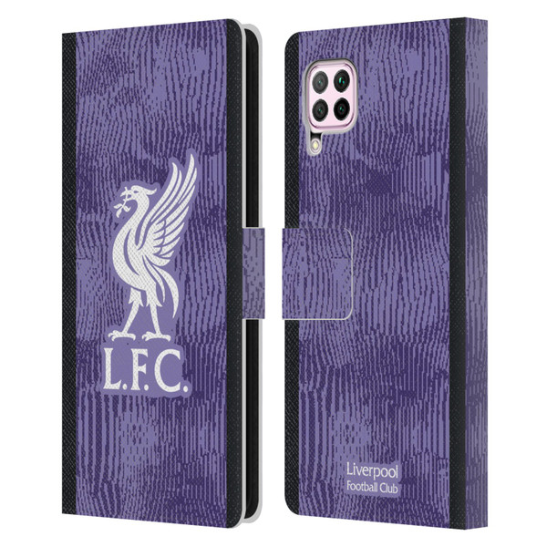 Liverpool Football Club 2023/24 Third Kit Leather Book Wallet Case Cover For Huawei Nova 6 SE / P40 Lite