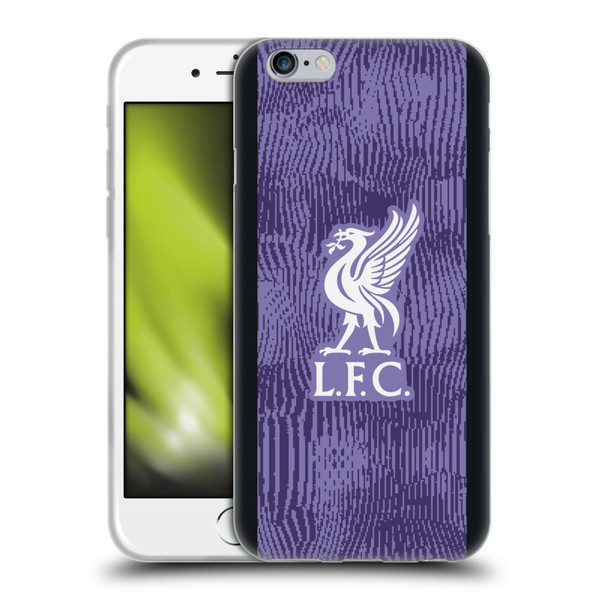 Liverpool Football Club 2023/24 Third Kit Soft Gel Case for Apple iPhone 6 / iPhone 6s