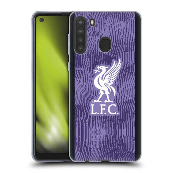 Liverpool Football Club 2023/24 Third Kit Soft Gel Case for Samsung Galaxy A21 (2020)