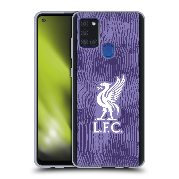 Liverpool Football Club 2023/24 Third Kit Soft Gel Case for Samsung Galaxy A21s (2020)