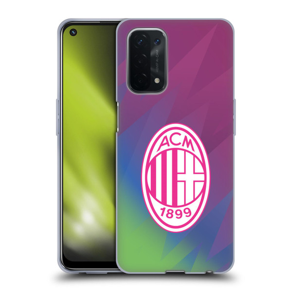 AC Milan 2023/24 Crest Kit Third Soft Gel Case for OPPO A54 5G