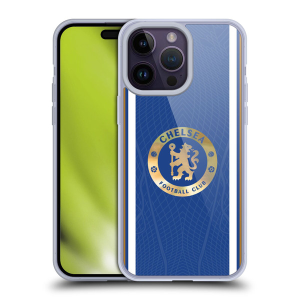 Chelsea Football Club 2023/24 Kit Home Soft Gel Case for Apple iPhone 14 Pro Max