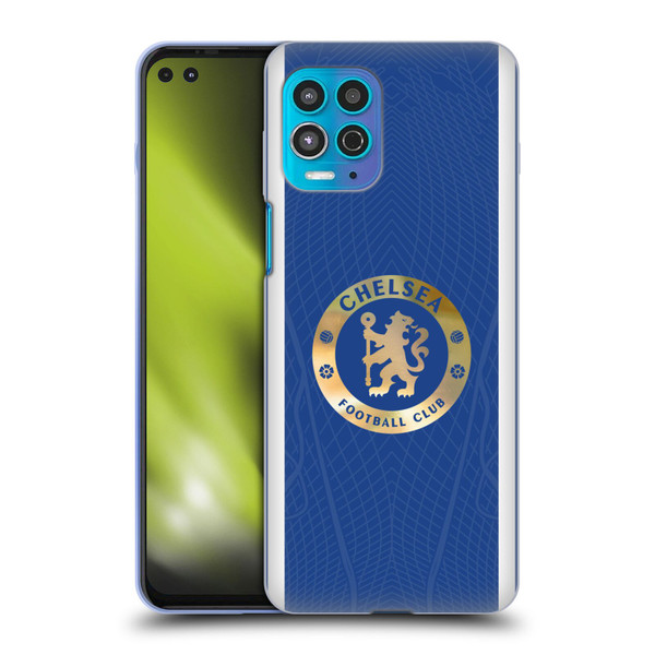 Chelsea Football Club 2023/24 Kit Home Soft Gel Case for Motorola Moto G100