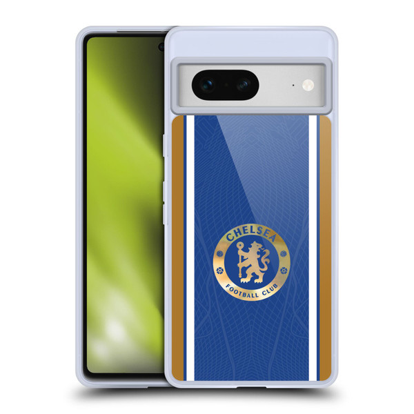 Chelsea Football Club 2023/24 Kit Home Soft Gel Case for Google Pixel 7