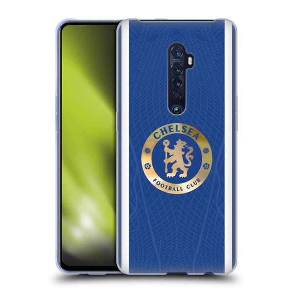 Chelsea Football Club 2023/24 Kit Home Soft Gel Case for OPPO Reno 2