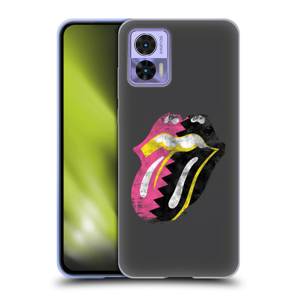 The Rolling Stones Albums Girls Pop Art Tongue Solo Soft Gel Case for Motorola Edge 30 Neo 5G