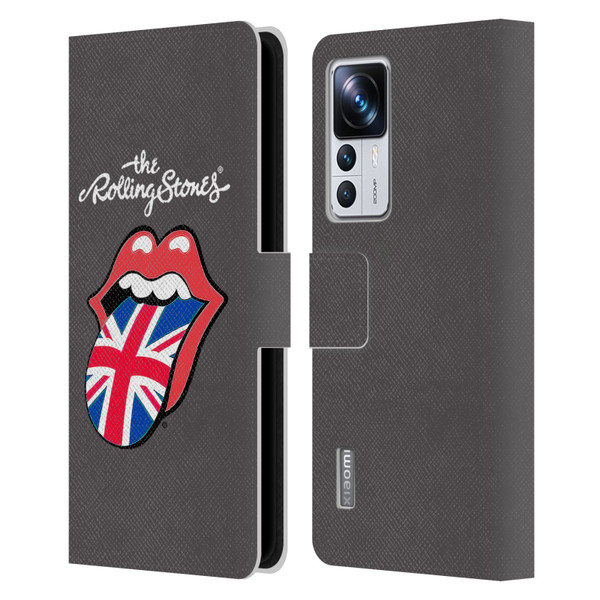 The Rolling Stones International Licks 1 United Kingdom Leather Book Wallet Case Cover For Xiaomi 12T Pro