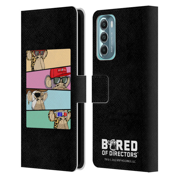 Bored of Directors Key Art Group Leather Book Wallet Case Cover For Motorola Moto G Stylus 5G (2022)