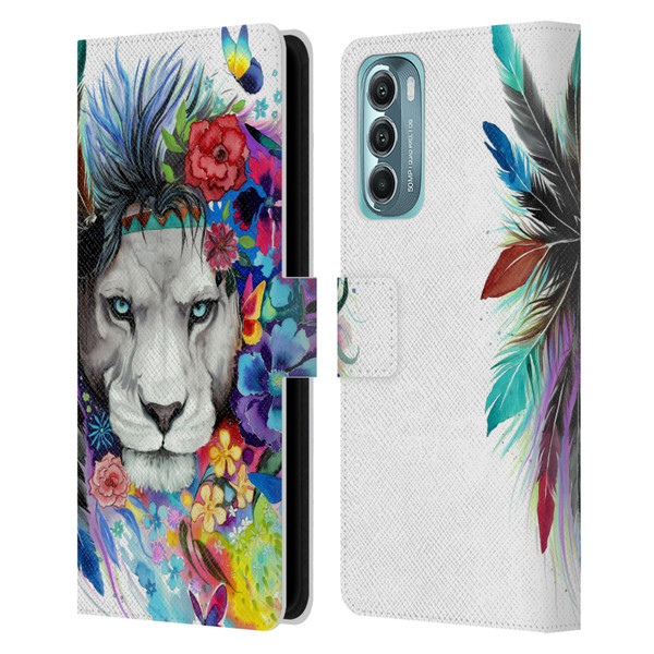 Pixie Cold Cats King Of The Lions Leather Book Wallet Case Cover For Motorola Moto G Stylus 5G (2022)