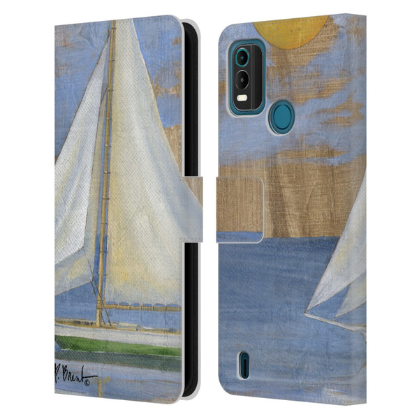 Paul Brent Ocean Serene Sailboat Leather Book Wallet Case Cover For Nokia G11 Plus