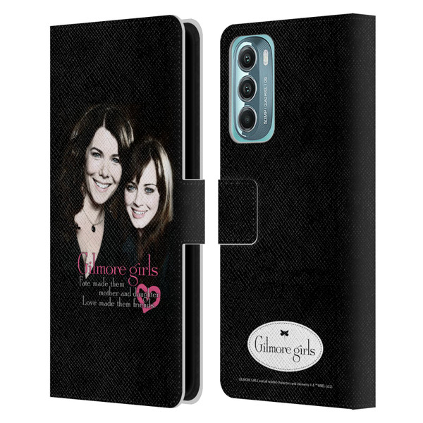 Gilmore Girls Graphics Fate Made Them Leather Book Wallet Case Cover For Motorola Moto G Stylus 5G (2022)