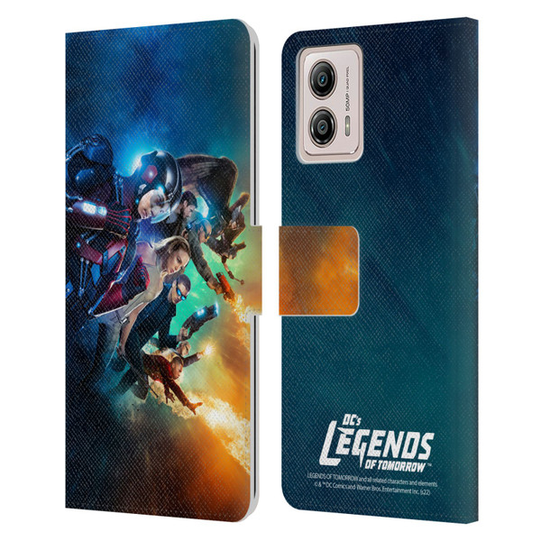 Legends Of Tomorrow Graphics Poster Leather Book Wallet Case Cover For Motorola Moto G53 5G