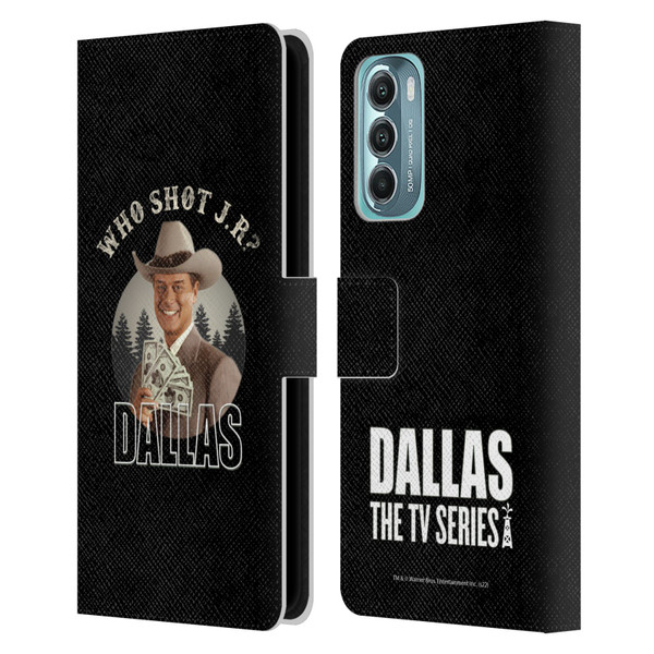Dallas: Television Series Graphics Character Leather Book Wallet Case Cover For Motorola Moto G Stylus 5G (2022)