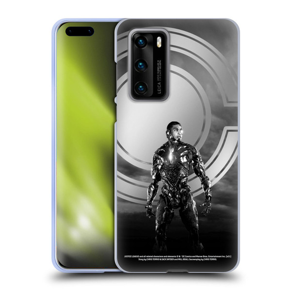 Zack Snyder's Justice League Snyder Cut Character Art Cyborg Soft Gel Case for Huawei P40 5G
