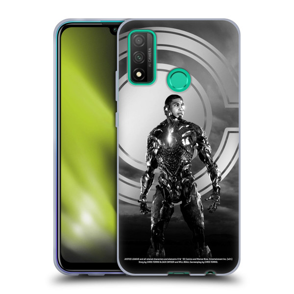 Zack Snyder's Justice League Snyder Cut Character Art Cyborg Soft Gel Case for Huawei P Smart (2020)