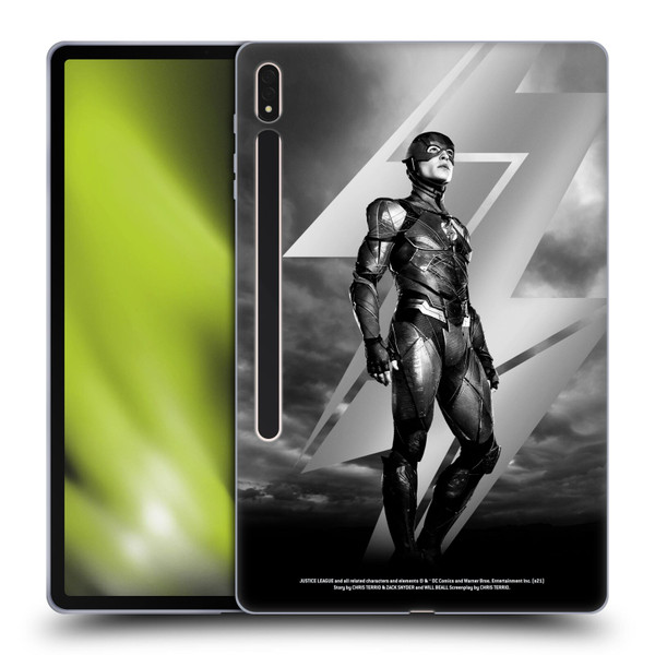 Zack Snyder's Justice League Snyder Cut Character Art Flash Soft Gel Case for Samsung Galaxy Tab S8 Plus