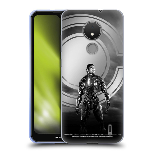 Zack Snyder's Justice League Snyder Cut Character Art Cyborg Soft Gel Case for Nokia C21