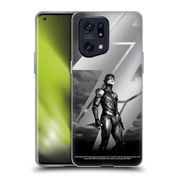 Zack Snyder's Justice League Snyder Cut Character Art Flash Soft Gel Case for OPPO Find X5 Pro