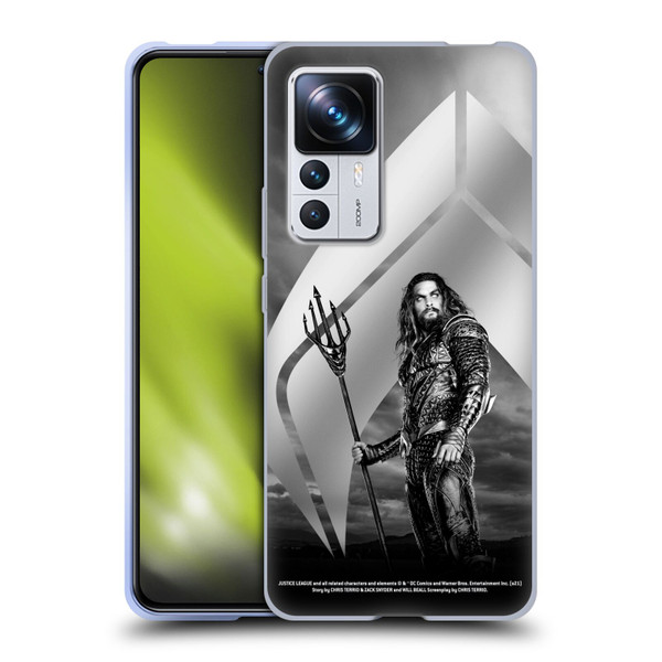 Zack Snyder's Justice League Snyder Cut Character Art Aquaman Soft Gel Case for Xiaomi 12T Pro