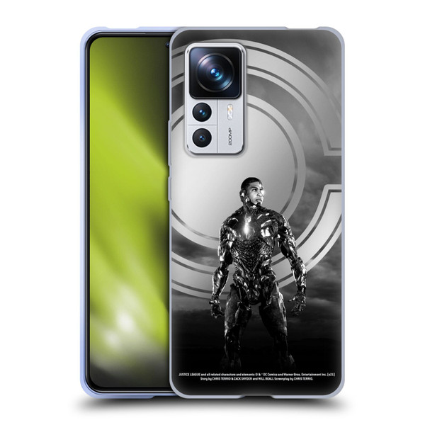Zack Snyder's Justice League Snyder Cut Character Art Cyborg Soft Gel Case for Xiaomi 12T Pro