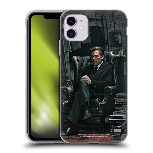 Zack Snyder's Justice League Snyder Cut Photography Bruce Wayne Soft Gel Case for Apple iPhone 11