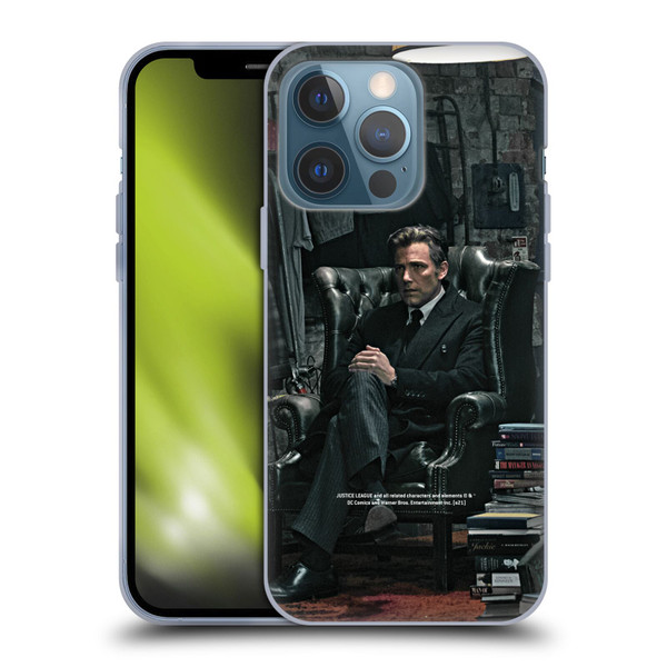 Zack Snyder's Justice League Snyder Cut Photography Bruce Wayne Soft Gel Case for Apple iPhone 13 Pro