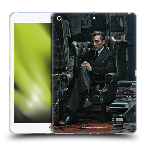 Zack Snyder's Justice League Snyder Cut Photography Bruce Wayne Soft Gel Case for Apple iPad 10.2 2019/2020/2021