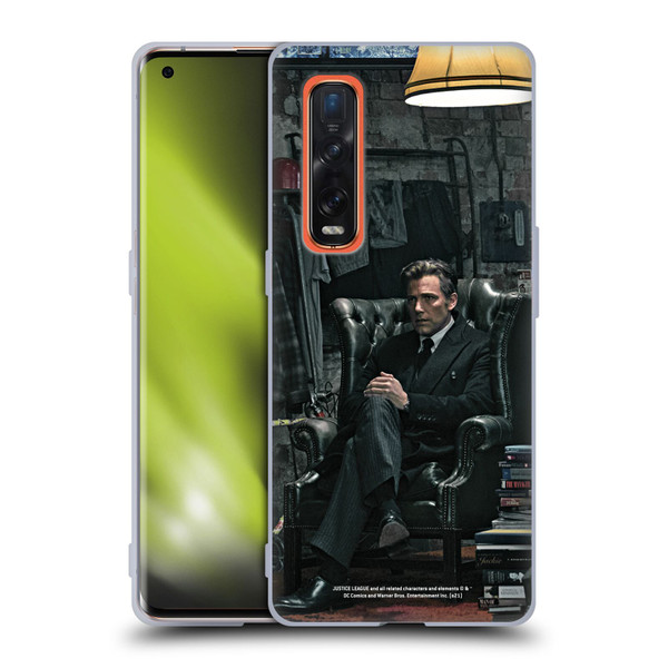 Zack Snyder's Justice League Snyder Cut Photography Bruce Wayne Soft Gel Case for OPPO Find X2 Pro 5G