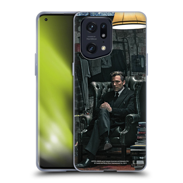 Zack Snyder's Justice League Snyder Cut Photography Bruce Wayne Soft Gel Case for OPPO Find X5 Pro
