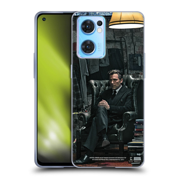 Zack Snyder's Justice League Snyder Cut Photography Bruce Wayne Soft Gel Case for OPPO Reno7 5G / Find X5 Lite