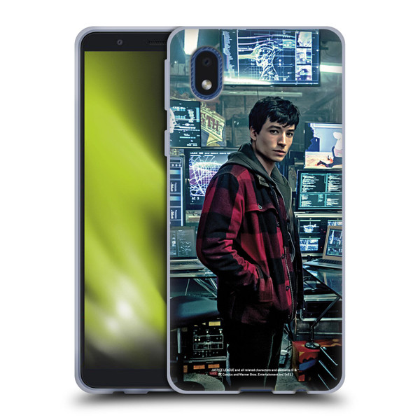 Zack Snyder's Justice League Snyder Cut Photography Barry Allen Soft Gel Case for Samsung Galaxy A01 Core (2020)