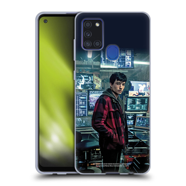 Zack Snyder's Justice League Snyder Cut Photography Barry Allen Soft Gel Case for Samsung Galaxy A21s (2020)
