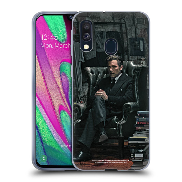 Zack Snyder's Justice League Snyder Cut Photography Bruce Wayne Soft Gel Case for Samsung Galaxy A40 (2019)