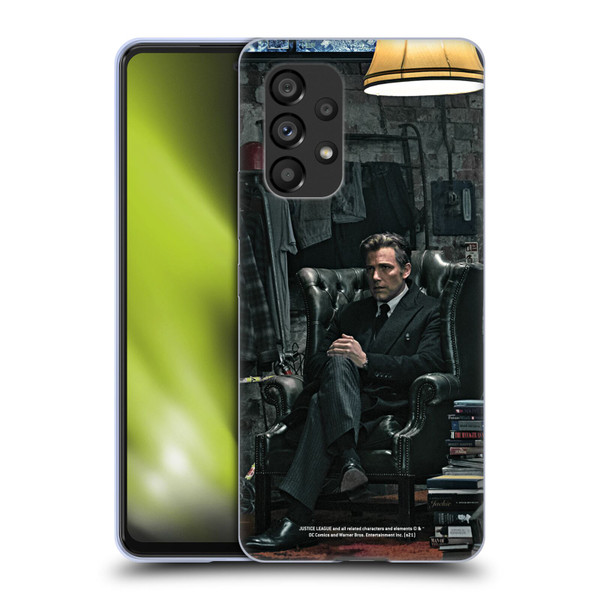 Zack Snyder's Justice League Snyder Cut Photography Bruce Wayne Soft Gel Case for Samsung Galaxy A53 5G (2022)
