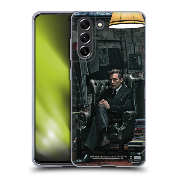 Zack Snyder's Justice League Snyder Cut Photography Bruce Wayne Soft Gel Case for Samsung Galaxy S21 FE 5G