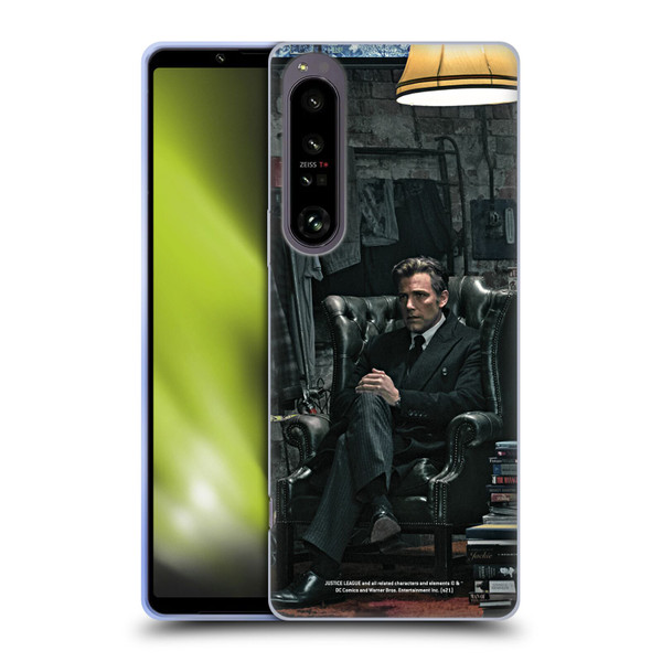 Zack Snyder's Justice League Snyder Cut Photography Bruce Wayne Soft Gel Case for Sony Xperia 1 IV