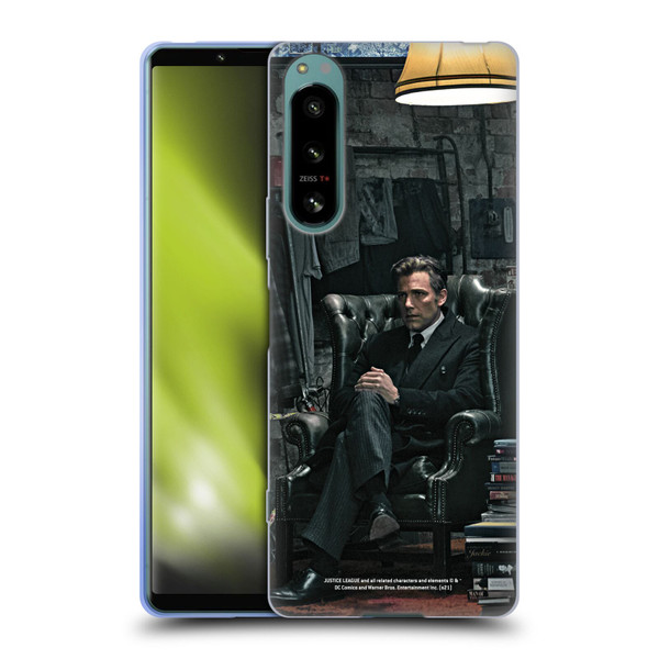 Zack Snyder's Justice League Snyder Cut Photography Bruce Wayne Soft Gel Case for Sony Xperia 5 IV