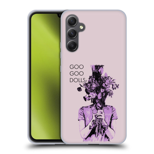 Goo Goo Dolls Graphics Chaos In Bloom Soft Gel Case for Samsung Galaxy A34 5G